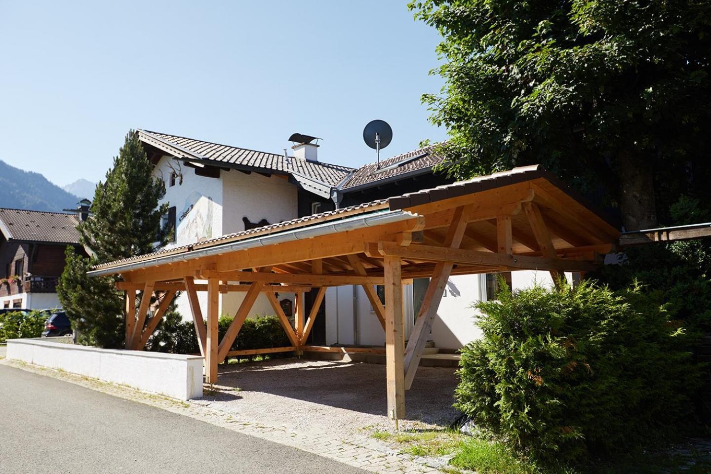 Ferienwohnung Zum Steingarten Krün Exterior foto