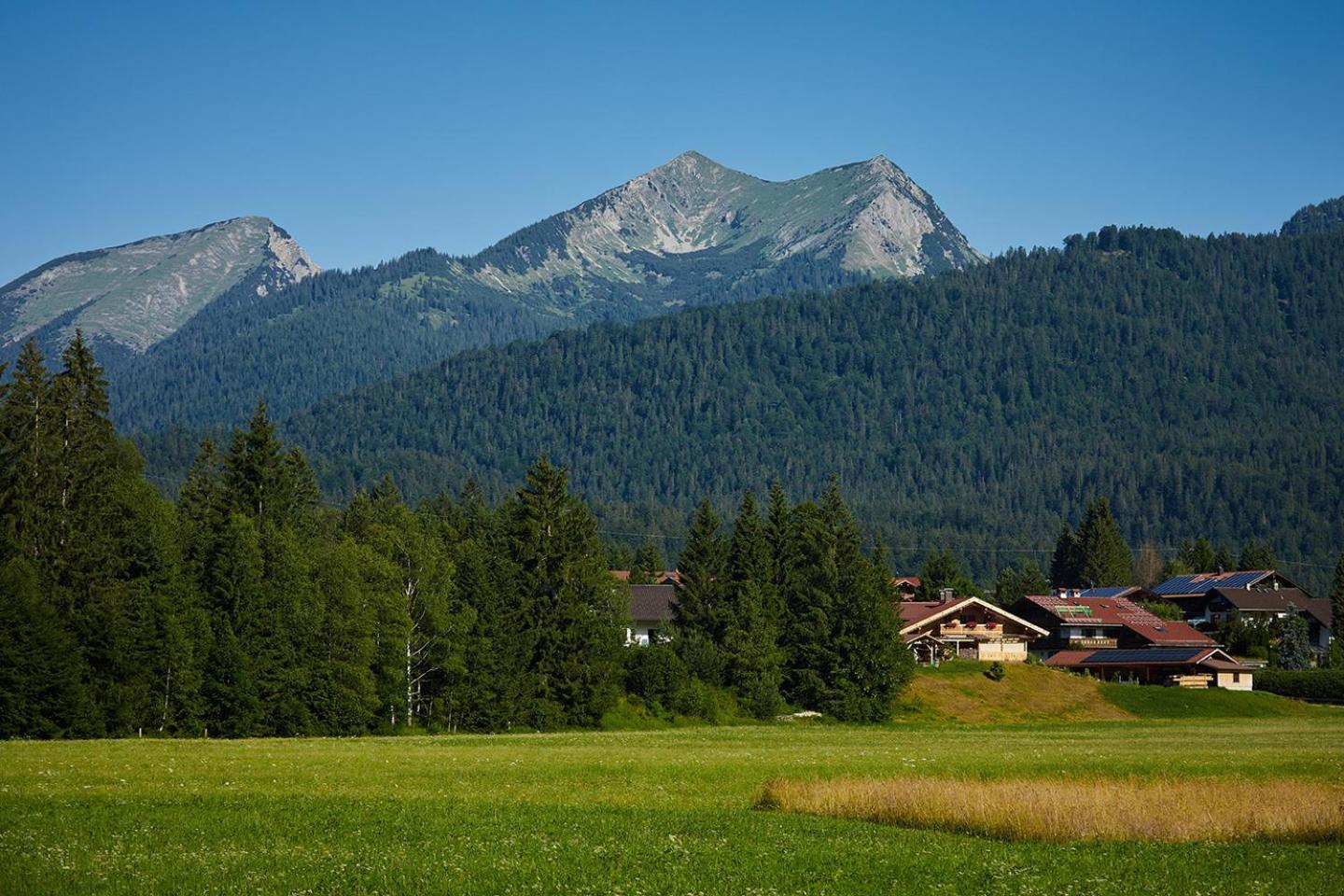 Ferienwohnung Zum Steingarten Krün Exterior foto